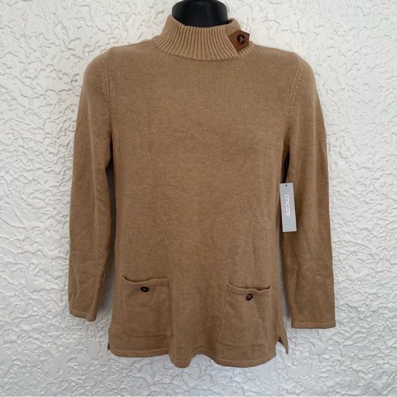 NWT Chico’s Touch of Cashmere Long Sleeve Tunic Size 0 - Picture 2 of 9